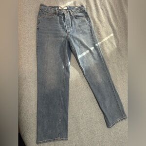 Denim Forum Arlo Hi-Rise Straight - Never Worn